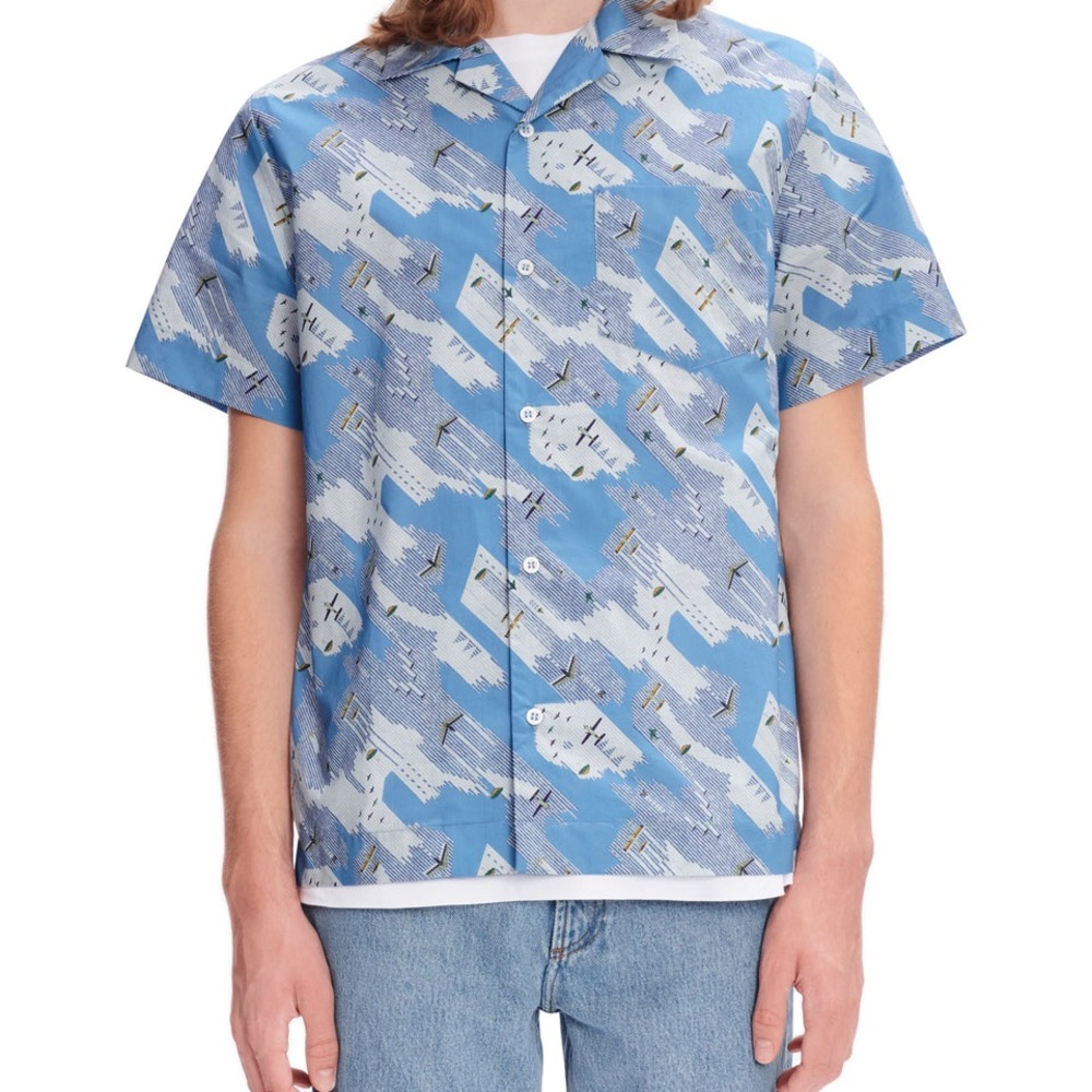NWOT A.P.C. Lloyd cotton short-sleeved T-shirt